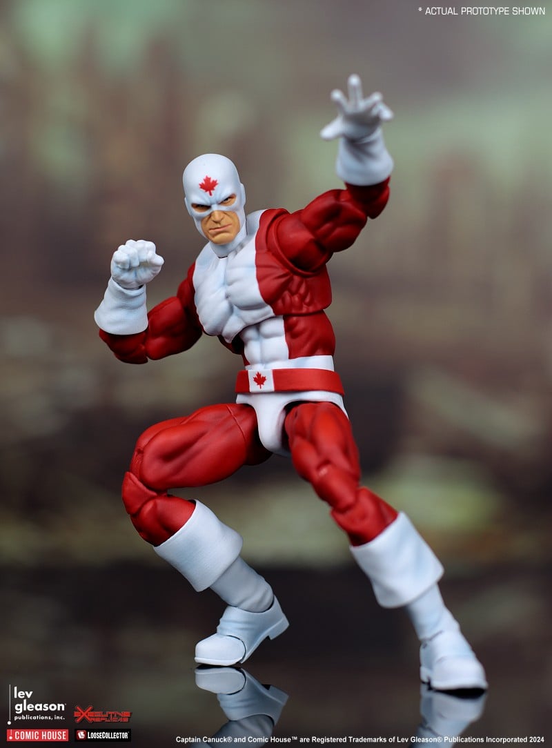 Classic Captain Canuck 1/12 Scale Action Figure Gallery Image 5