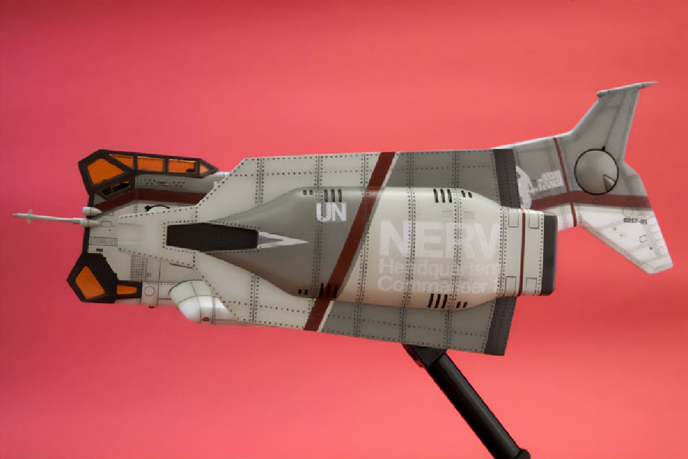 Rebuild of Evangelion Vertical Take-Off & Landing Aircraft YAGR-N101 1/100 Scale Model Kit (Reissue) Gallery Image 9