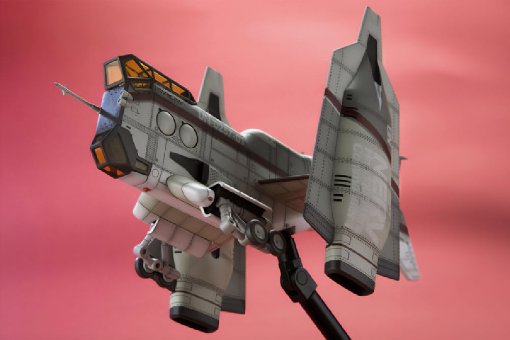 Rebuild of Evangelion Vertical Take-Off & Landing Aircraft YAGR-N101 1/100 Scale Model Kit (Reissue) Gallery Image 13