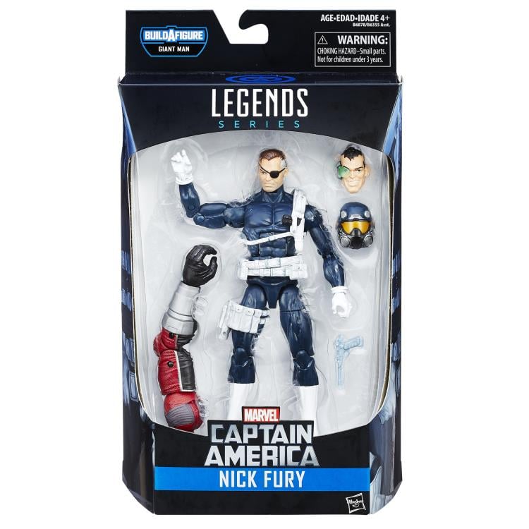 Captain America Marvel Legends Nick Fury (Giant Man BAF) Gallery Image 4