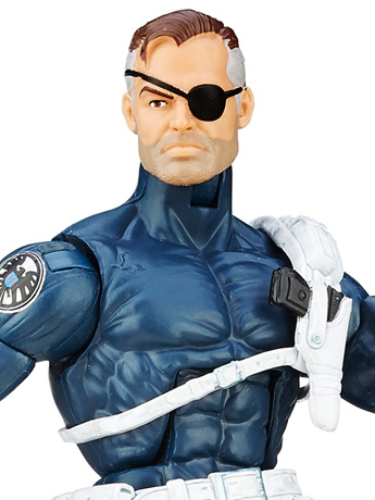 Captain America Marvel Legends Nick Fury (Giant Man BAF) Gallery Image 2