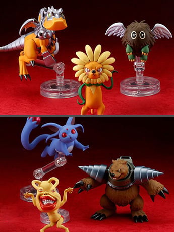 Image of Yu-Gi-Oh! 3D Monster Collection Vol.1 Boxed Set of 6 Figures (Reissue)