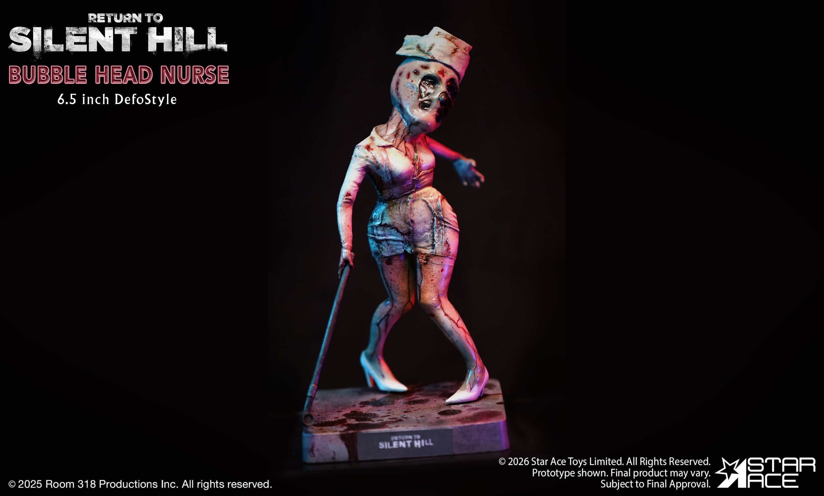 Return to Silent Hill DefoStyle Bubble Head Nurse Figure