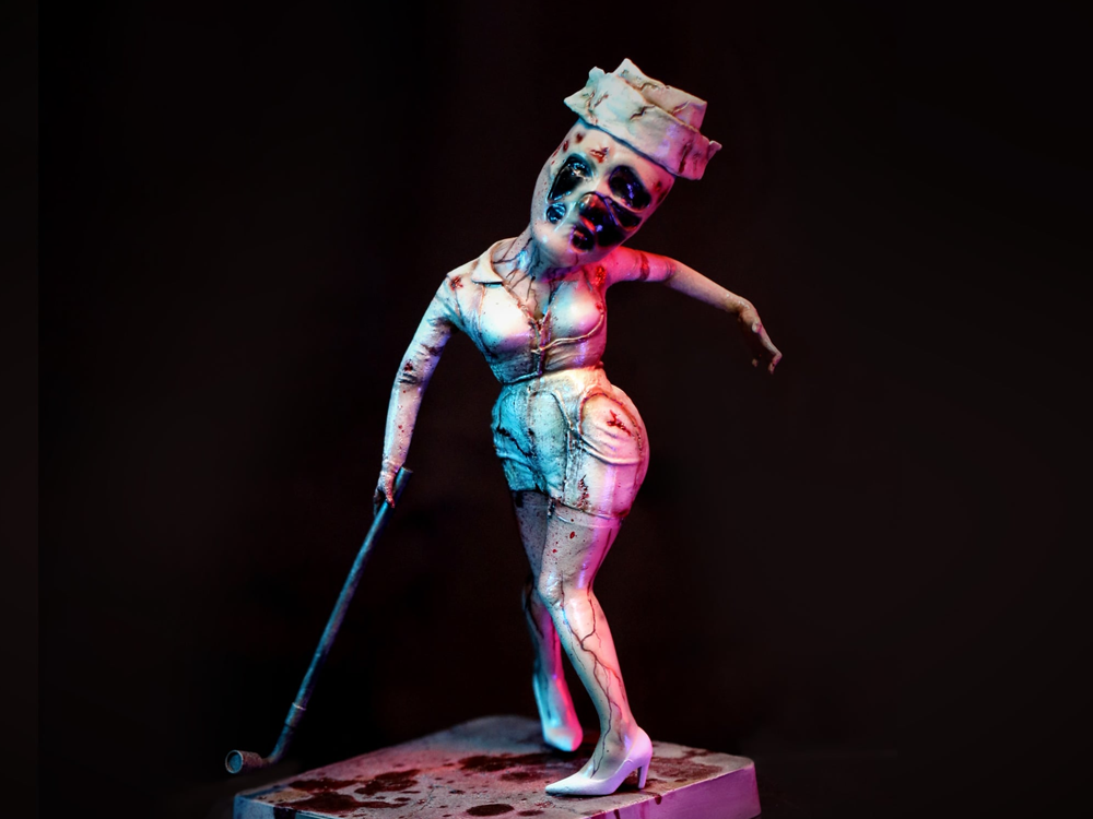 Dadrak バブルヘッドナース bubbleheadnurse サイレントヒル Return to Silent Hill DefoStyle Bubble Head Nurse Figure