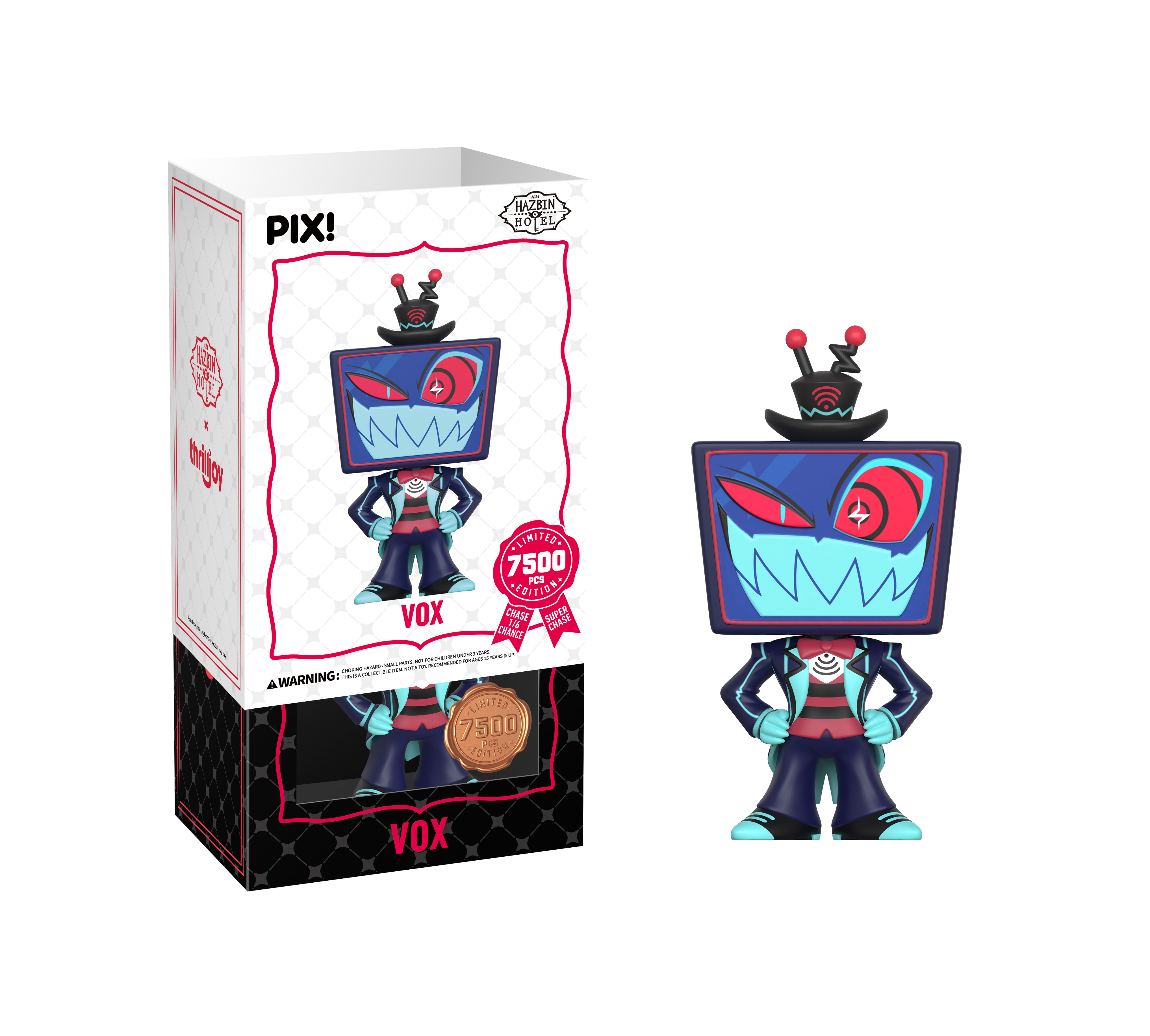 ハズビンホテル トレカ ヴォックス Hazbin Hotel ヴォックス トレカセット 3 Cards: VOX, Velvette, V