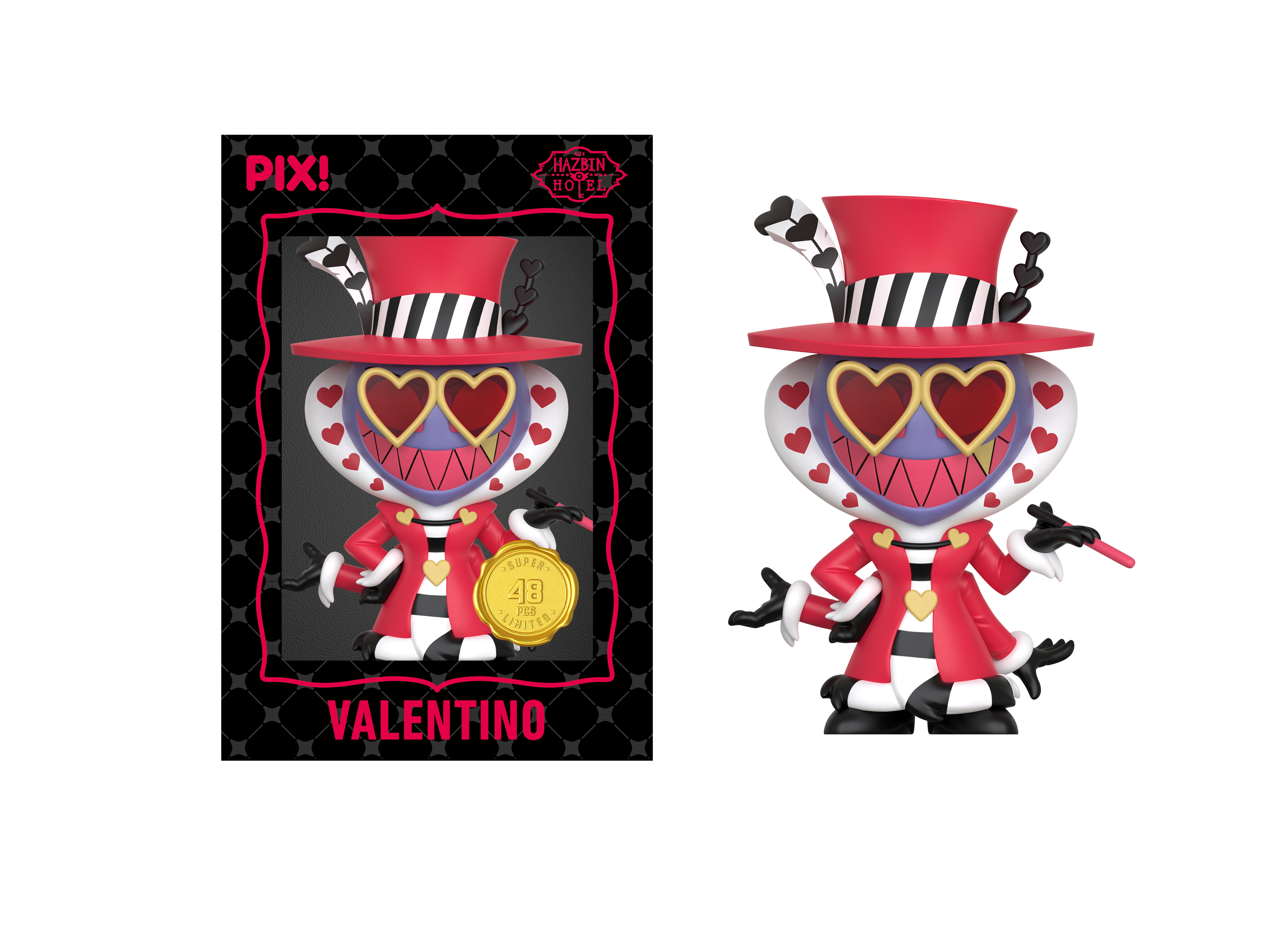 Hazbin Hotel PIX! Vox Limited Edition Figure