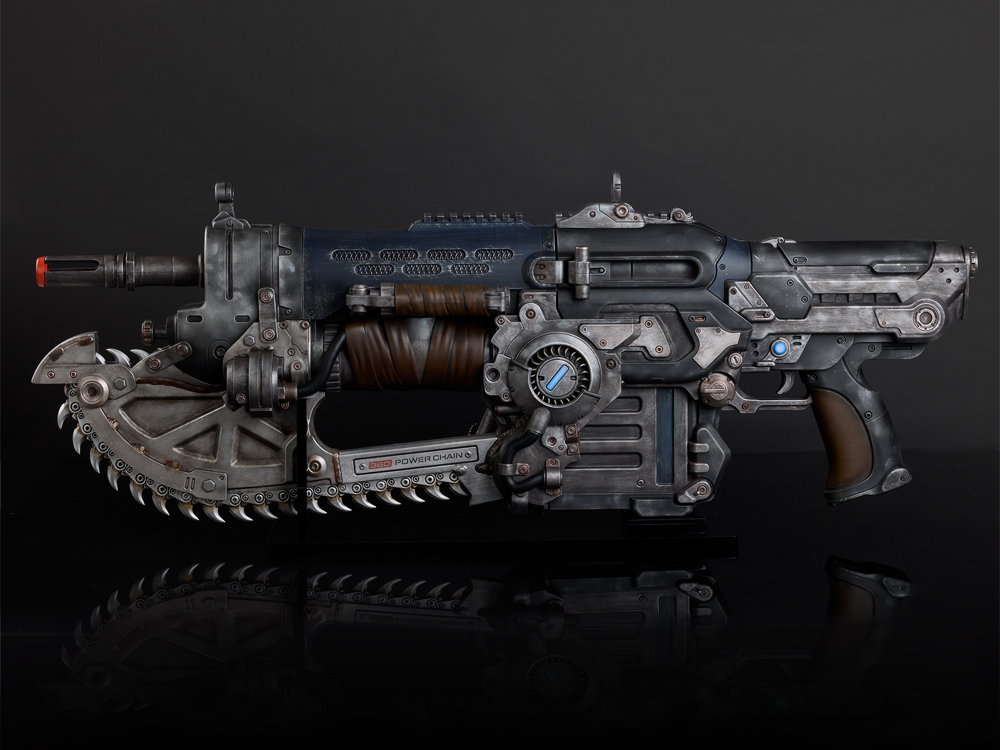 Gears of War: E-Day Prototype Lancer Assault Rifle 1/1 Scale Replica Gallery Image 1
