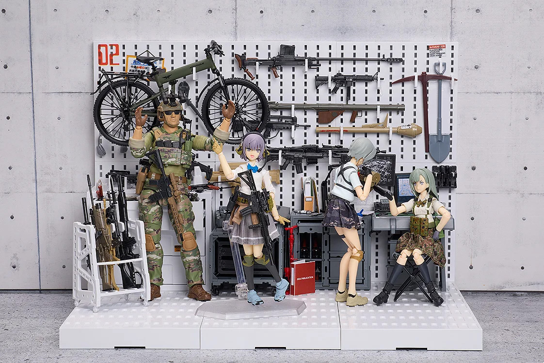 Little Armory figma No.SP117-b Miyo Asato (Summer Uniform Ver. 1.5) Action Figure Gallery Image 11