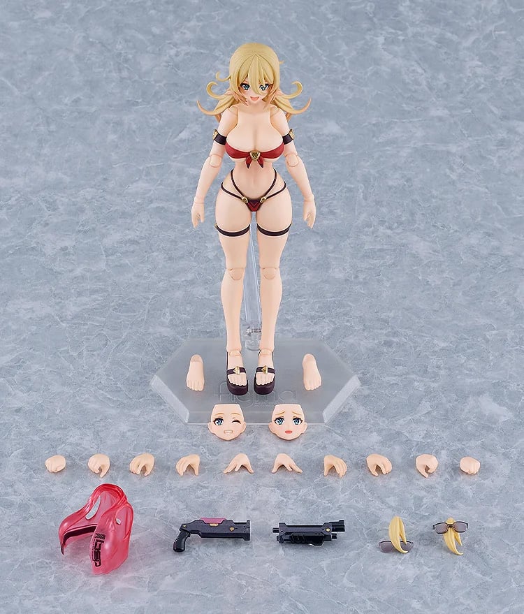 Bunny Suit Planning figma No.701 Veronica Sweetheart (Swimsuit Ver.) Action Figure Gallery Image 12