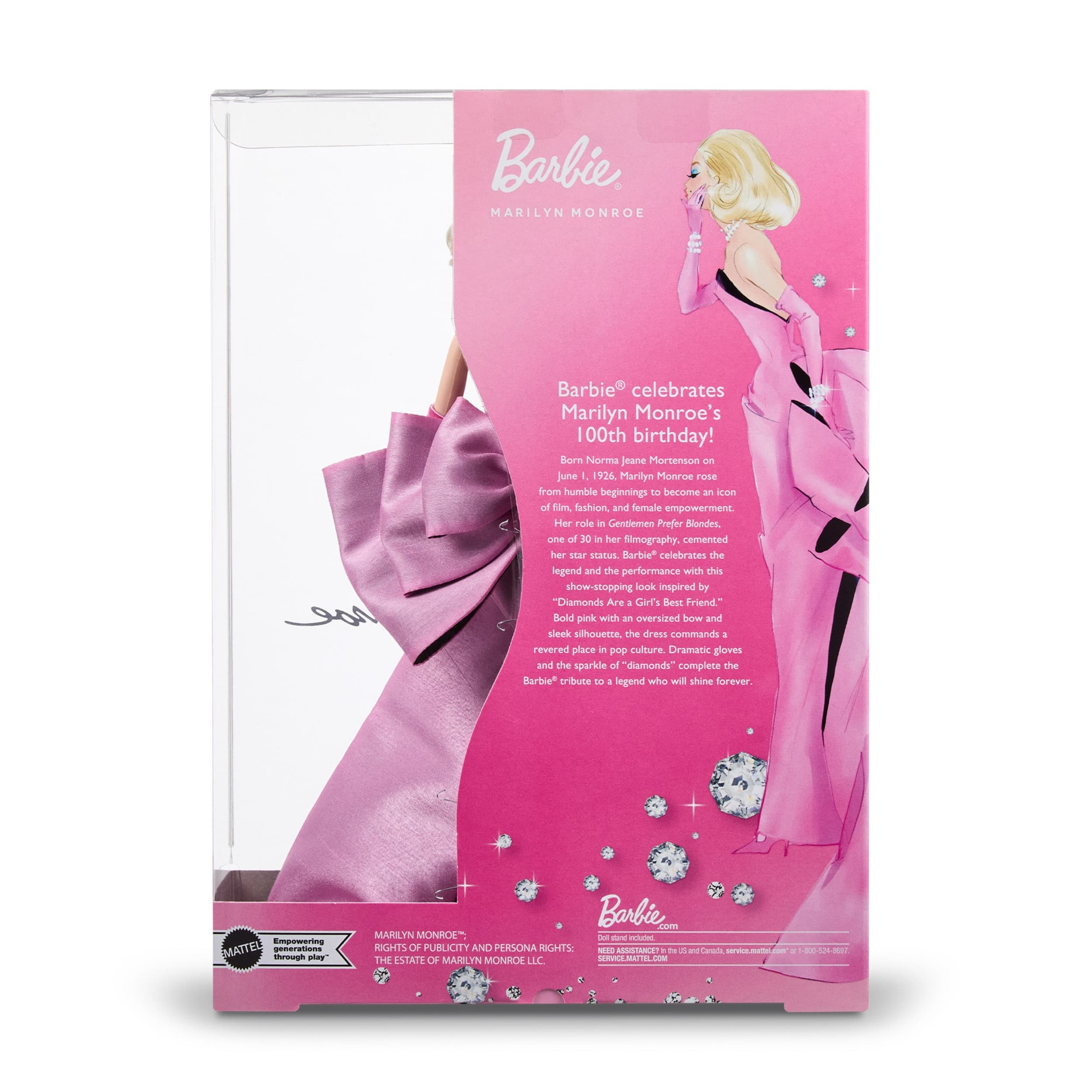 Barbie Signature Series Marilyn Monroe Doll Gallery Image 12