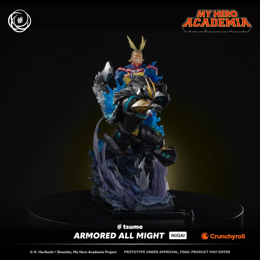 My Hero Academia Ikigai Armored All Might 1/6 Scale Limited Editon Statue Gallery Image 4
