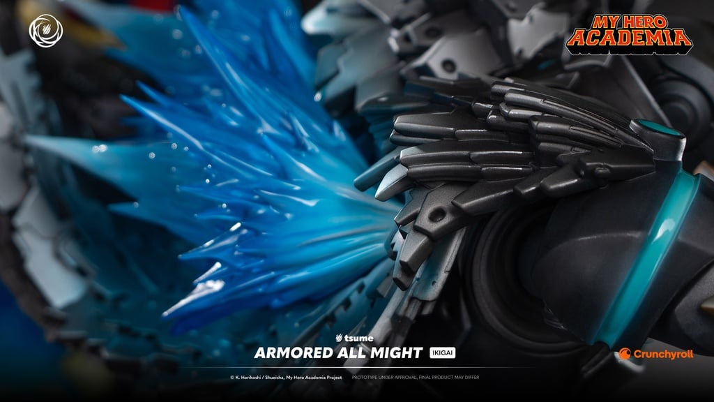 My Hero Academia Ikigai Armored All Might 1/6 Scale Limited Editon Statue Gallery Image 16