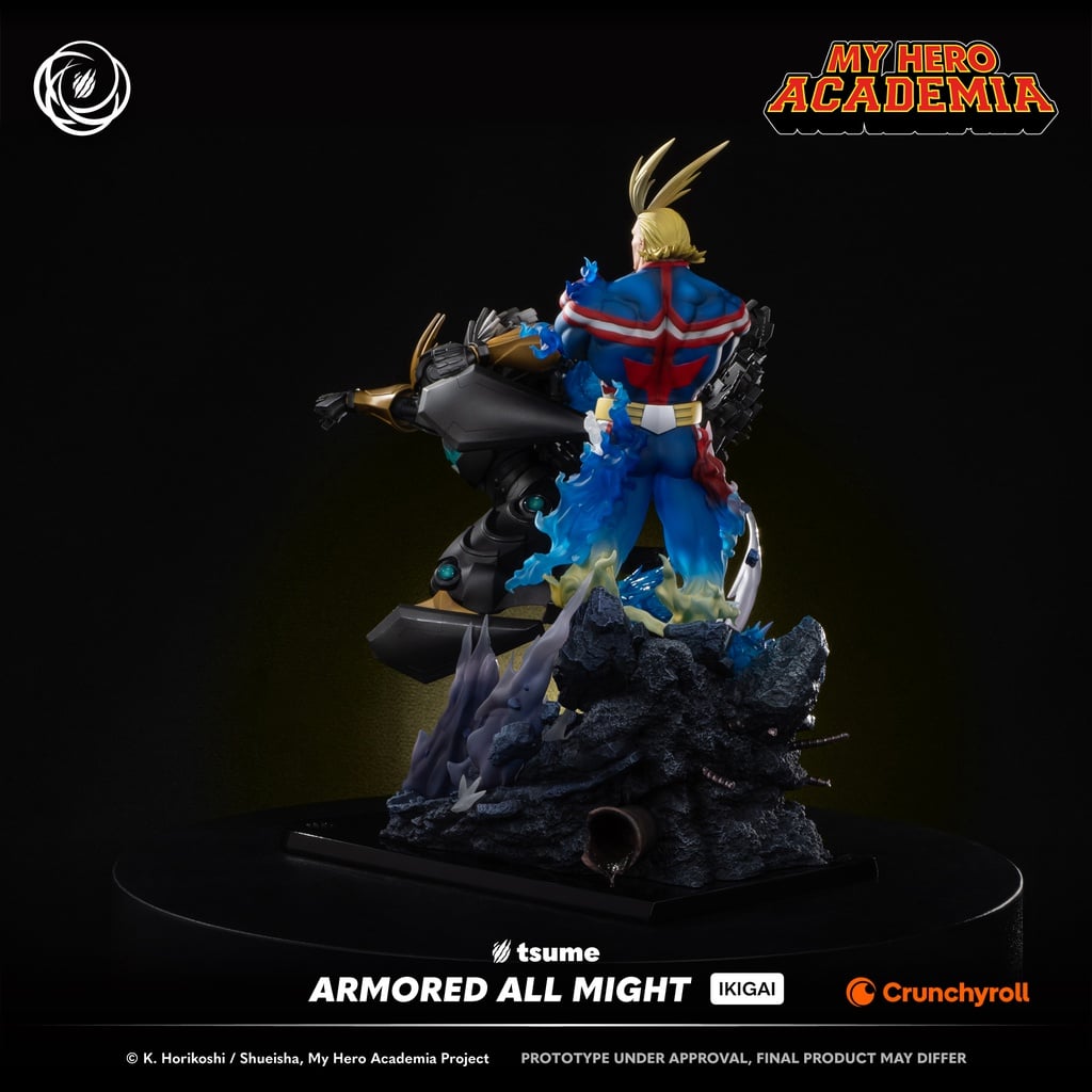 My Hero Academia Ikigai Armored All Might 1/6 Scale Limited Editon Statue Gallery Image 7
