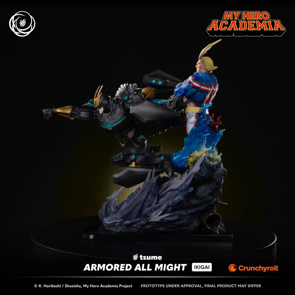 My Hero Academia Ikigai Armored All Might 1/6 Scale Limited Editon Statue Gallery Image 5