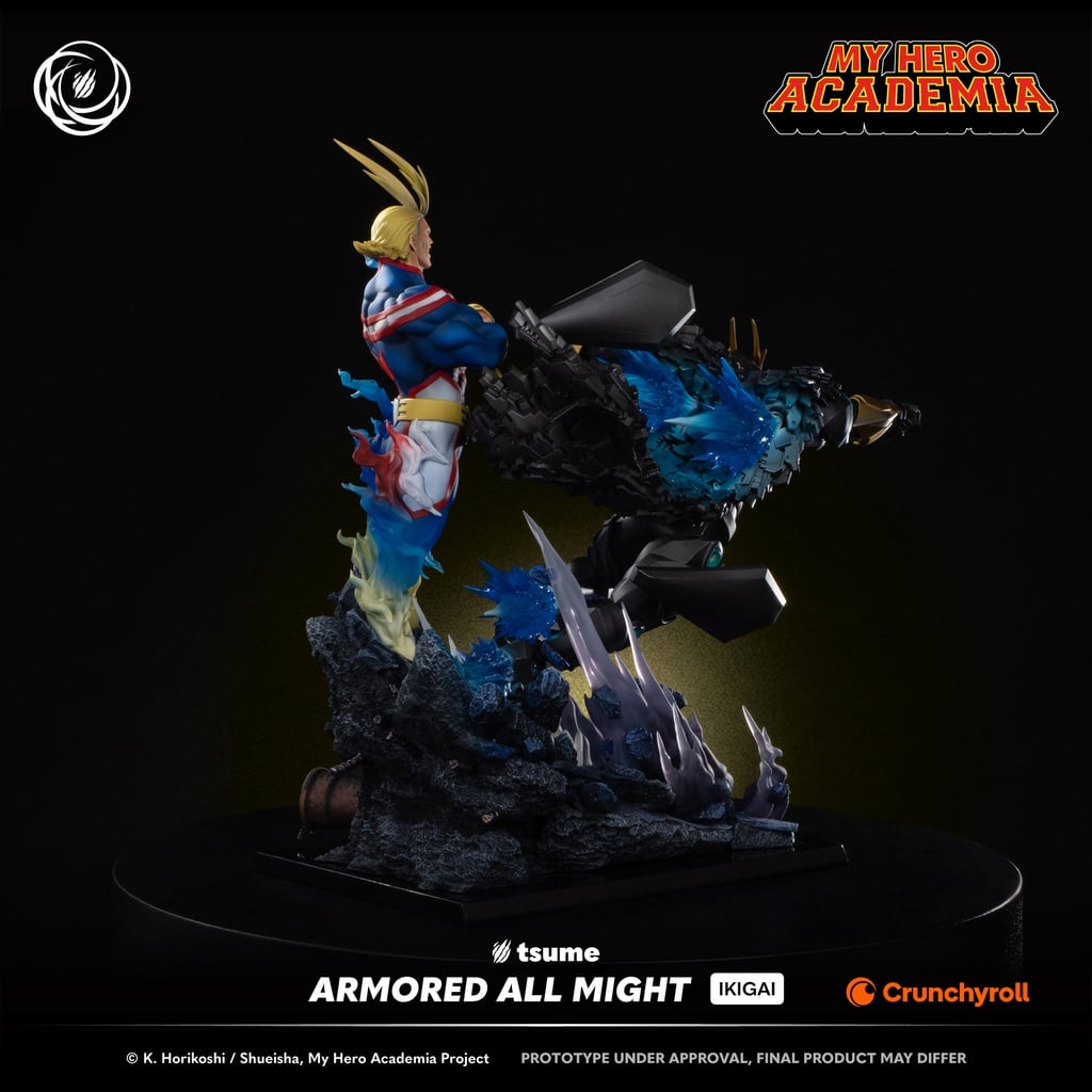 My Hero Academia Ikigai Armored All Might 1/6 Scale Limited Editon Statue Gallery Image 9