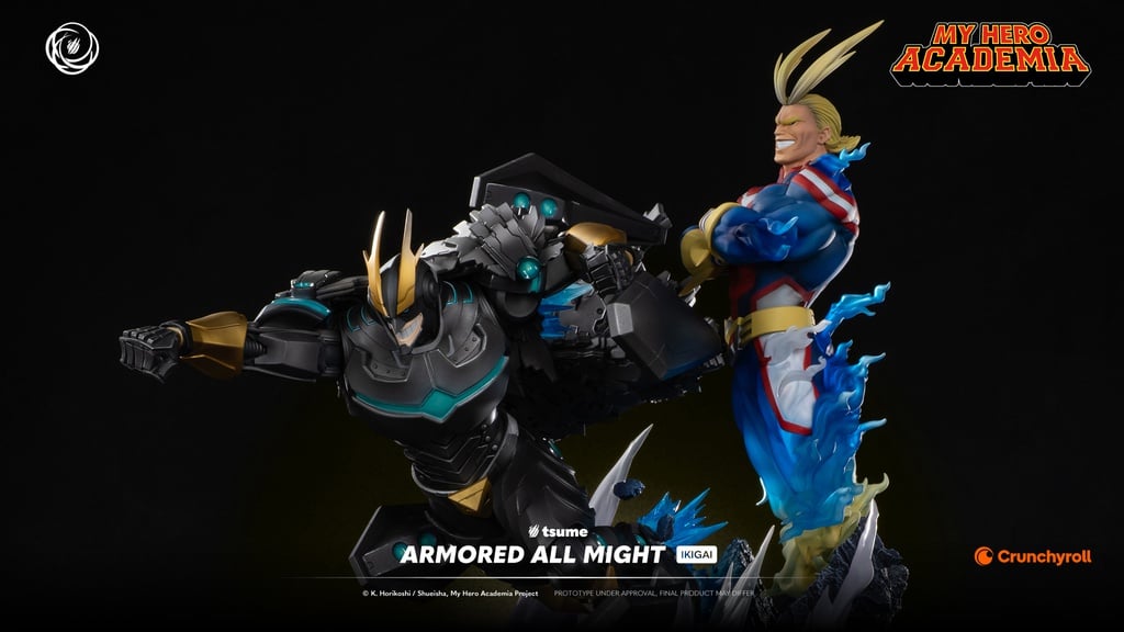 My Hero Academia Ikigai Armored All Might 1/6 Scale Limited Editon Statue Gallery Image 11