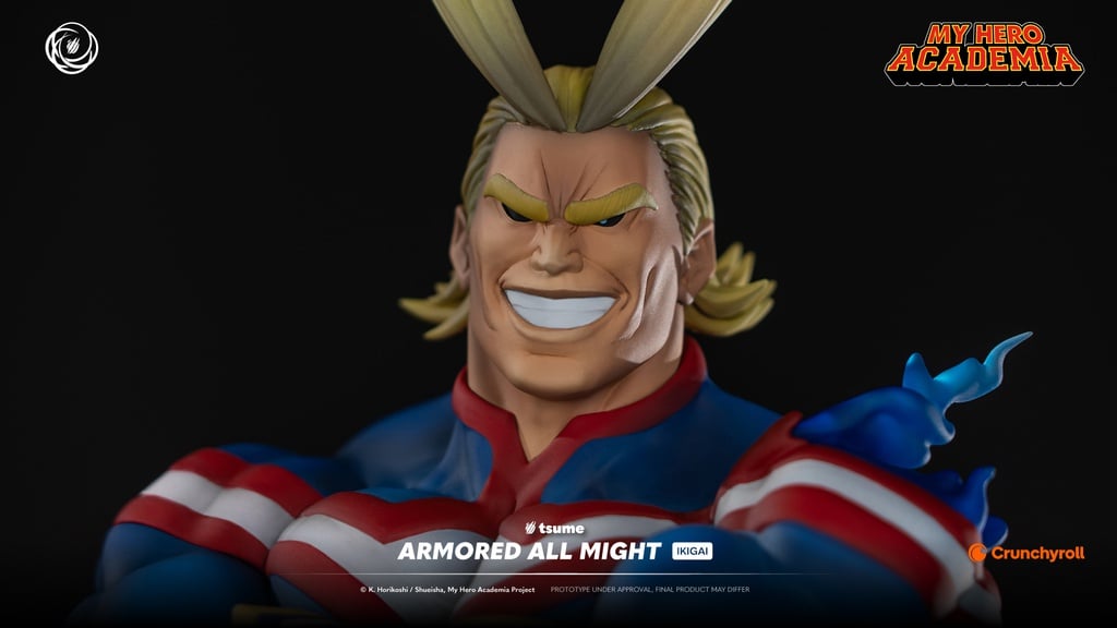 My Hero Academia Ikigai Armored All Might 1/6 Scale Limited Editon Statue Gallery Image 12