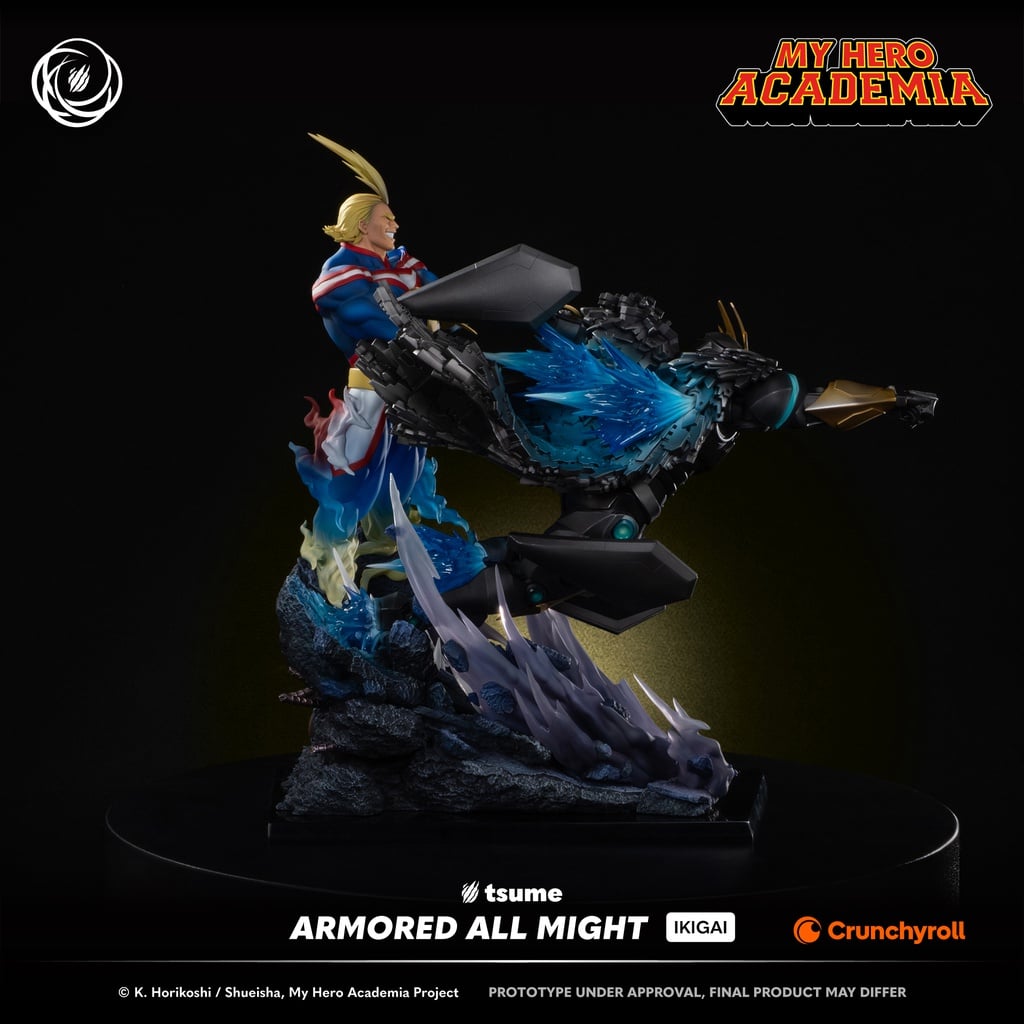 My Hero Academia Ikigai Armored All Might 1/6 Scale Limited Editon Statue Gallery Image 10
