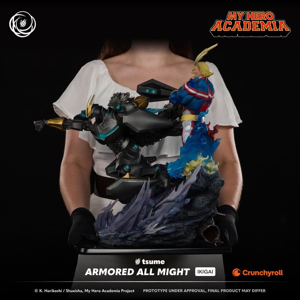 My Hero Academia Ikigai Armored All Might 1/6 Scale Limited Editon Statue Gallery Image 23