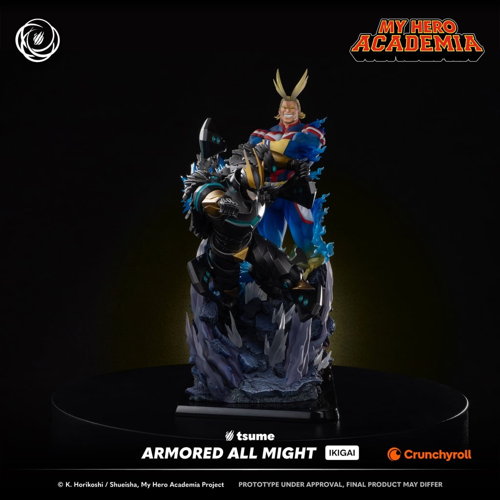 My Hero Academia Ikigai Armored All Might 1/6 Scale Limited Editon Statue Gallery Image 3