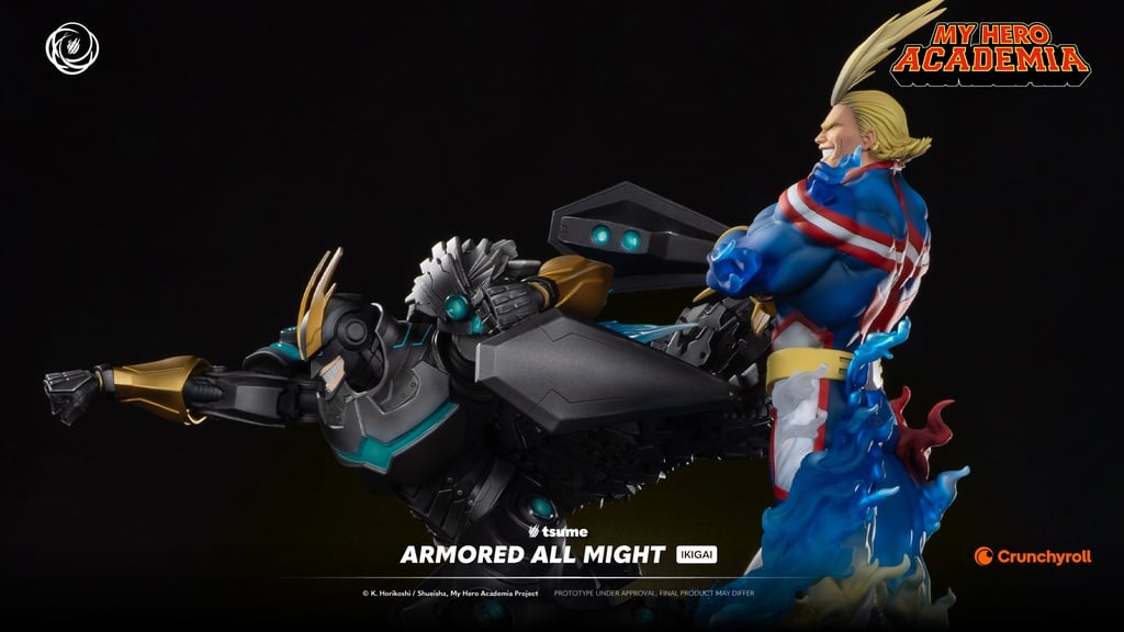 My Hero Academia Ikigai Armored All Might 1/6 Scale Limited Editon Statue Gallery Image 17