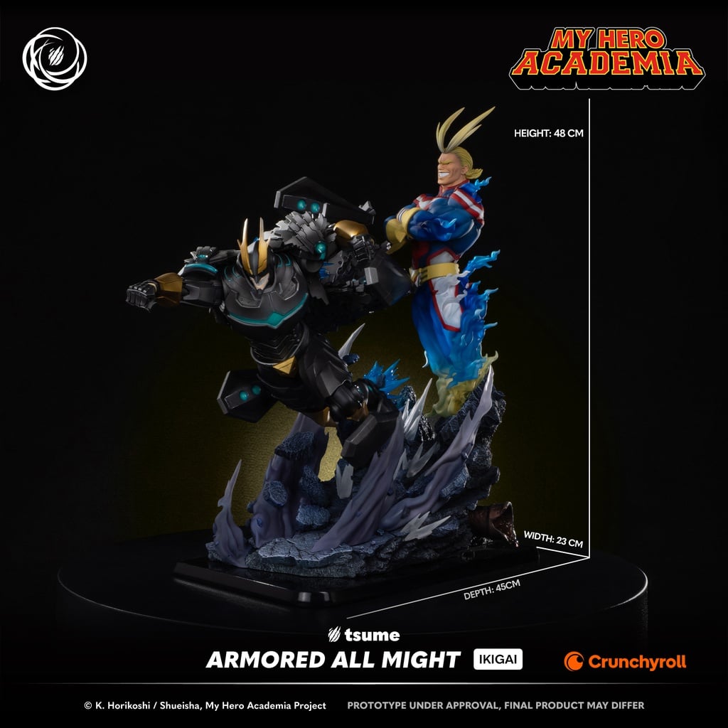 My Hero Academia Ikigai Armored All Might 1/6 Scale Limited Editon Statue Gallery Image 22