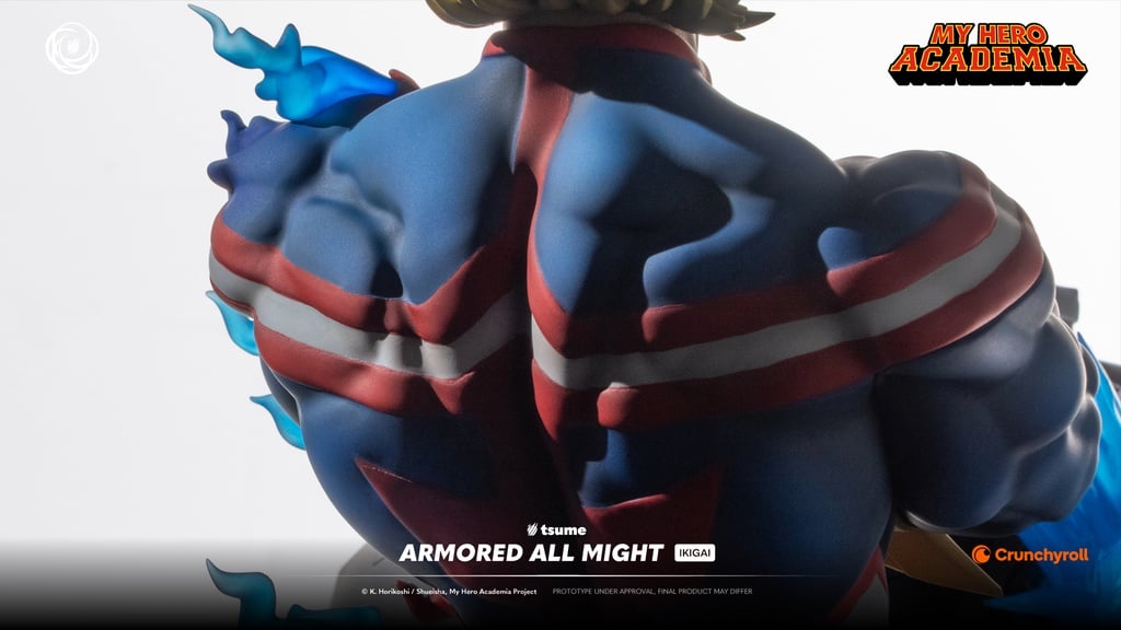 My Hero Academia Ikigai Armored All Might 1/6 Scale Limited Editon Statue Gallery Image 21