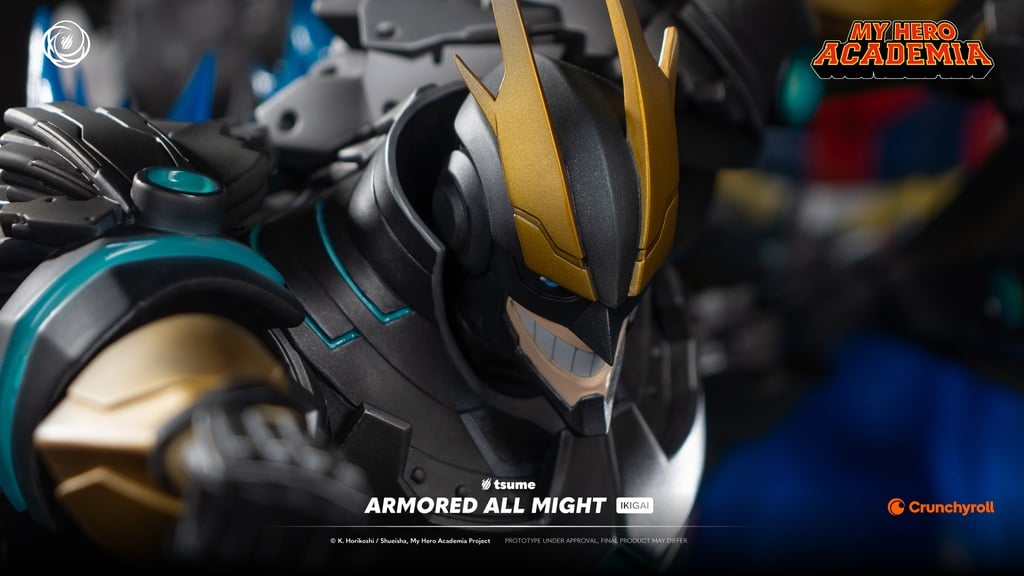 My Hero Academia Ikigai Armored All Might 1/6 Scale Limited Editon Statue Gallery Image 13