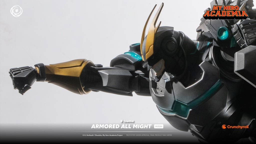 My Hero Academia Ikigai Armored All Might 1/6 Scale Limited Editon Statue Gallery Image 18