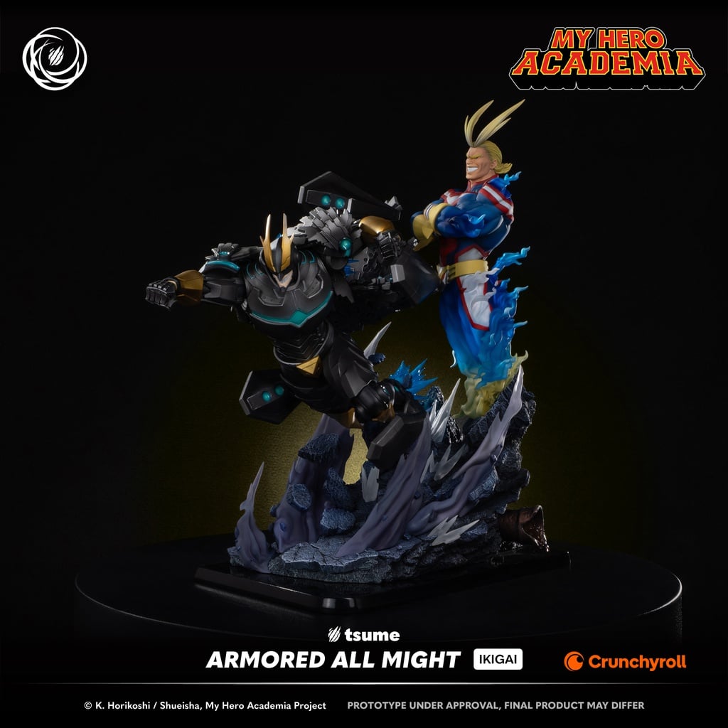 My Hero Academia Ikigai Armored All Might 1/6 Scale Limited Editon Statue Gallery Image 6