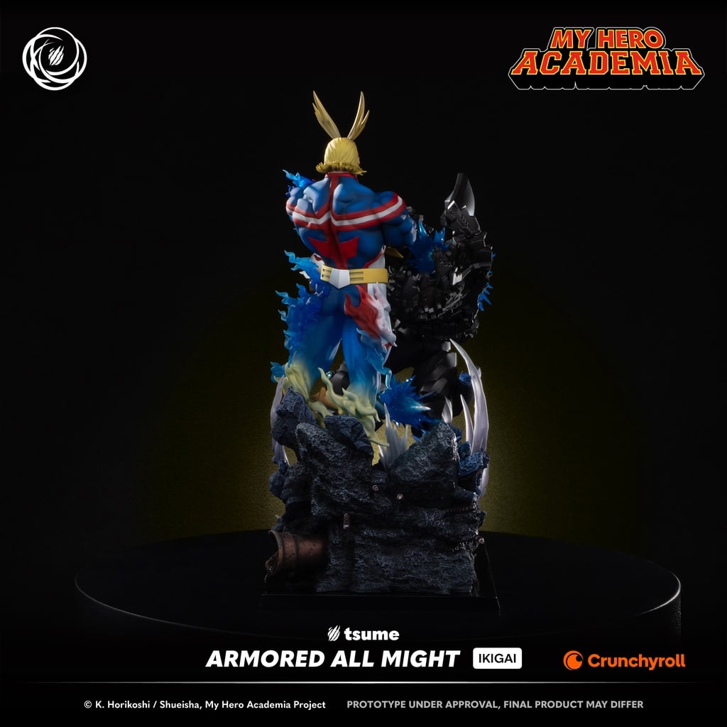 My Hero Academia Ikigai Armored All Might 1/6 Scale Limited Editon Statue Gallery Image 8
