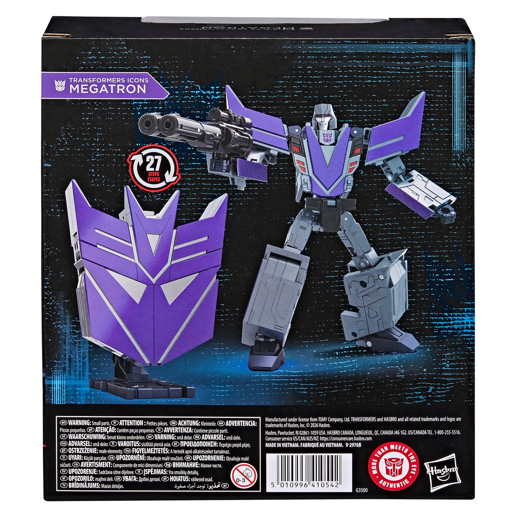 Transformers Icons Decepticon Megatron Action Figure Gallery Image 8