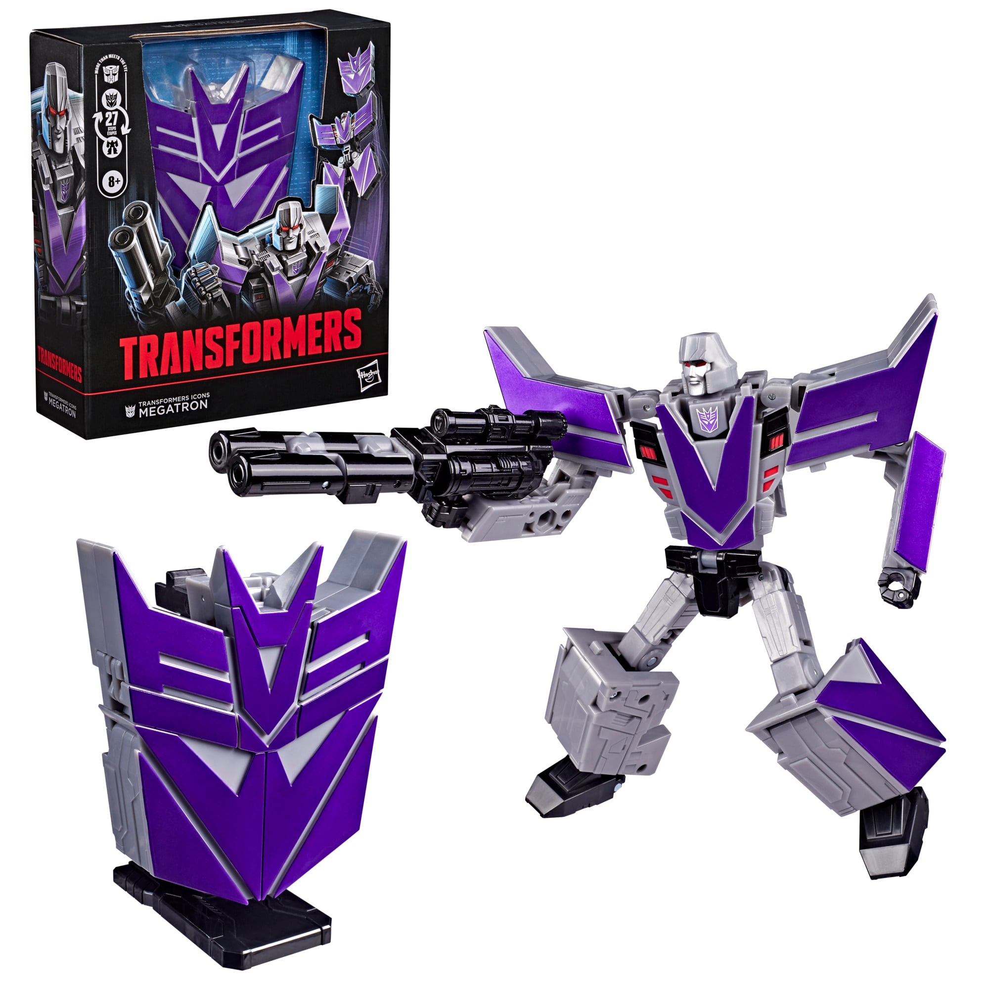 Transformers Icons Decepticon Megatron Action Figure Gallery Image 6