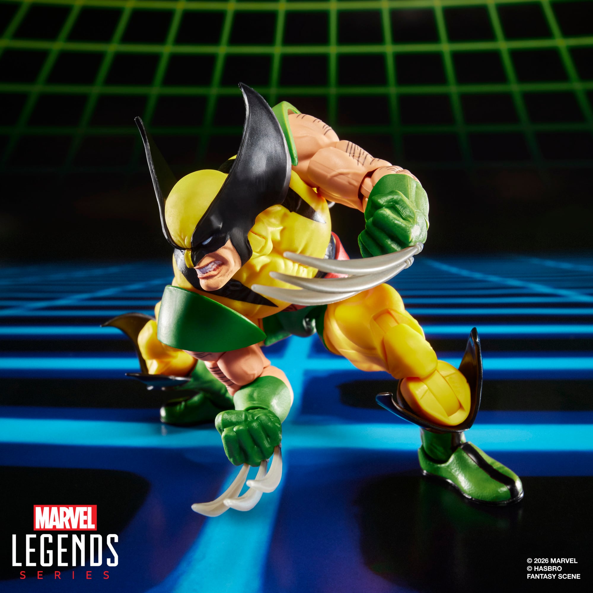 Marvel Legends Gamerverse Wolverine vs. Psylocke Action Figure Two-Pack Gallery Image 4