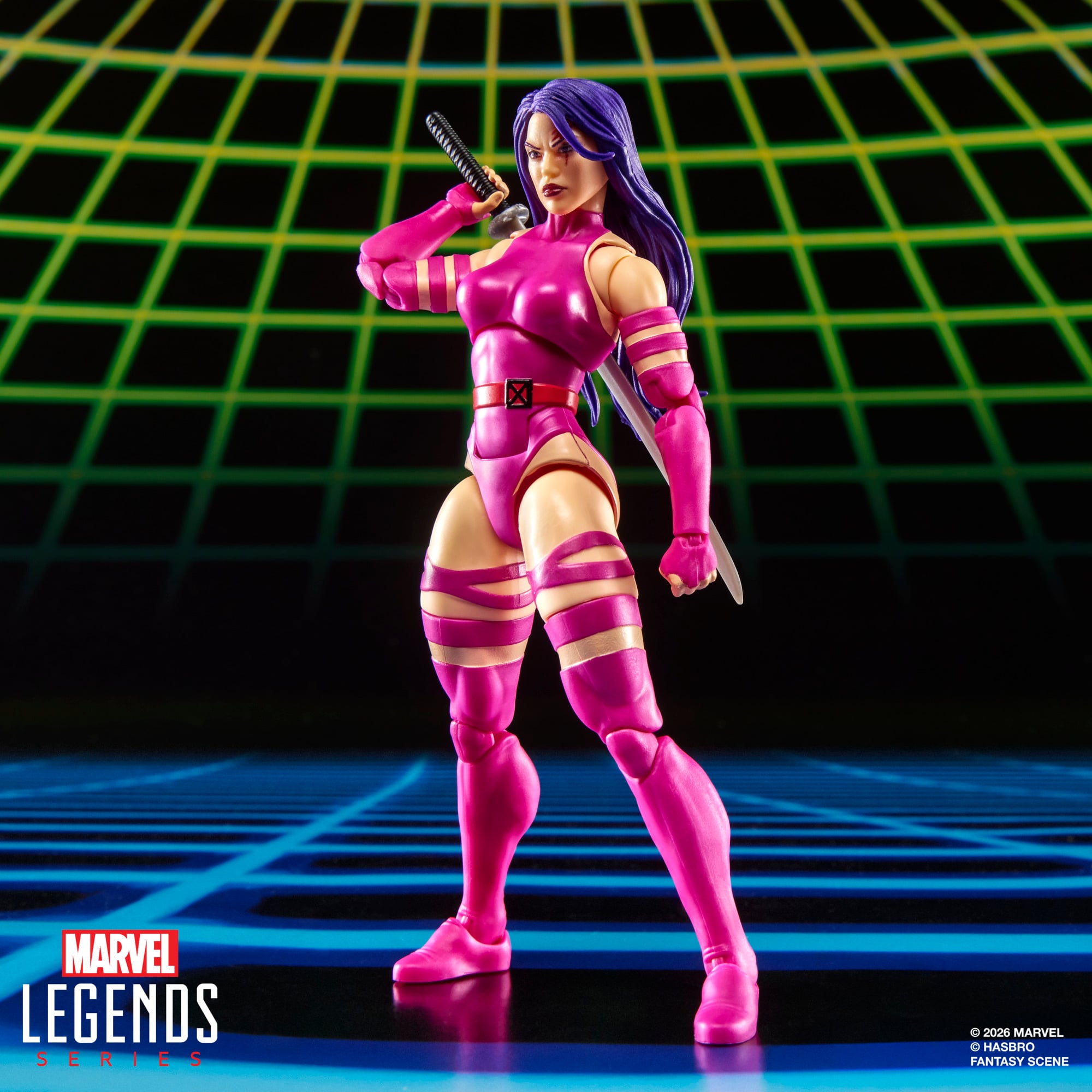 Marvel Legends Gamerverse Wolverine vs. Psylocke Action Figure Two-Pack Gallery Image 6
