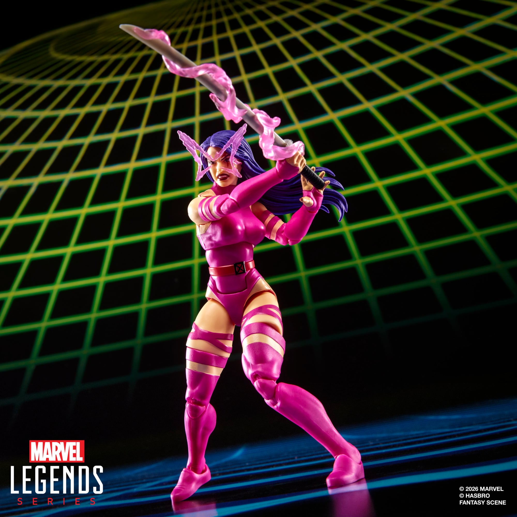 Marvel Legends Gamerverse Wolverine vs. Psylocke Action Figure Two-Pack Gallery Image 7