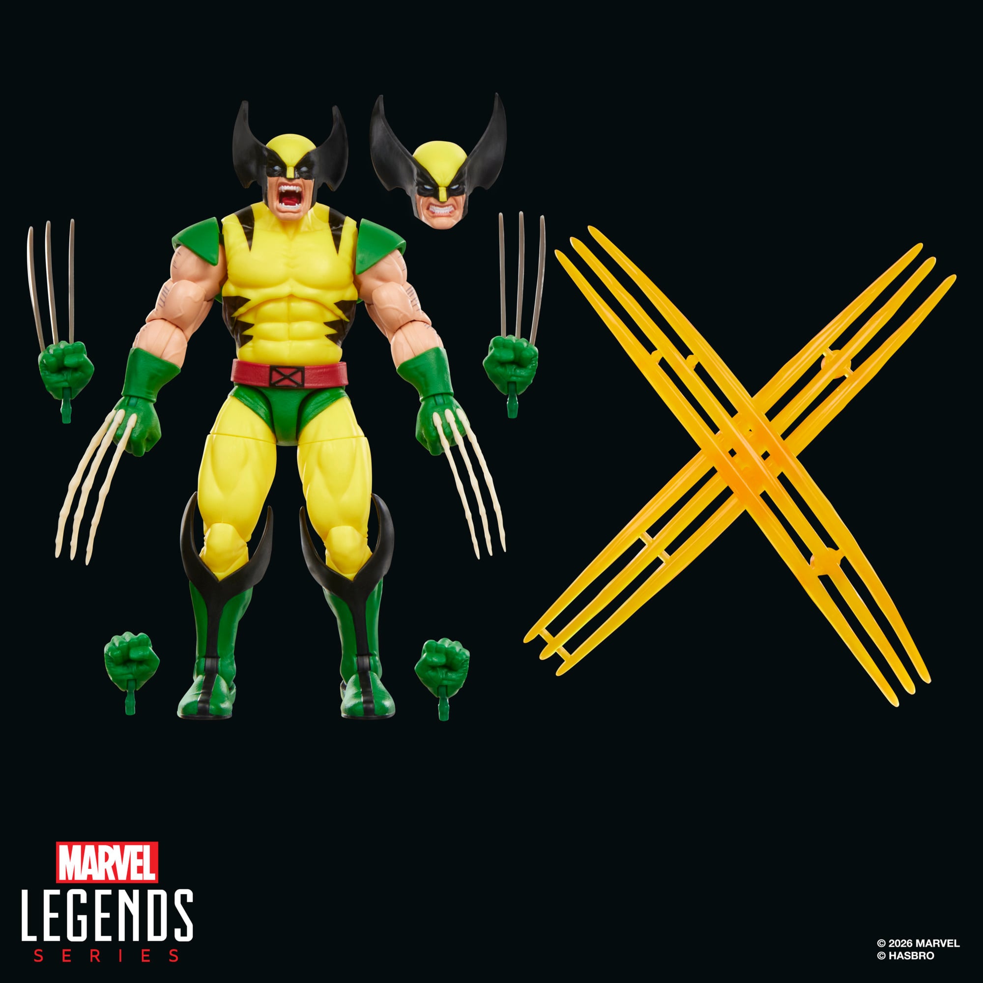 Marvel Legends Gamerverse Wolverine vs. Psylocke Action Figure Two-Pack Gallery Image 15