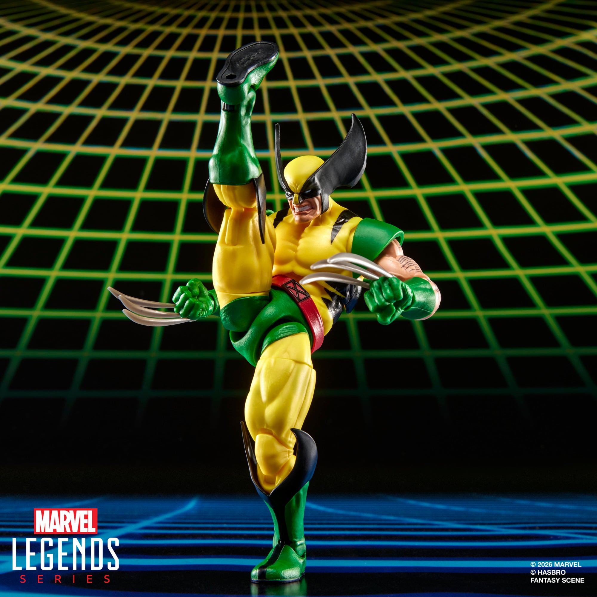 Marvel Legends Gamerverse Wolverine vs. Psylocke Action Figure Two-Pack Gallery Image 5