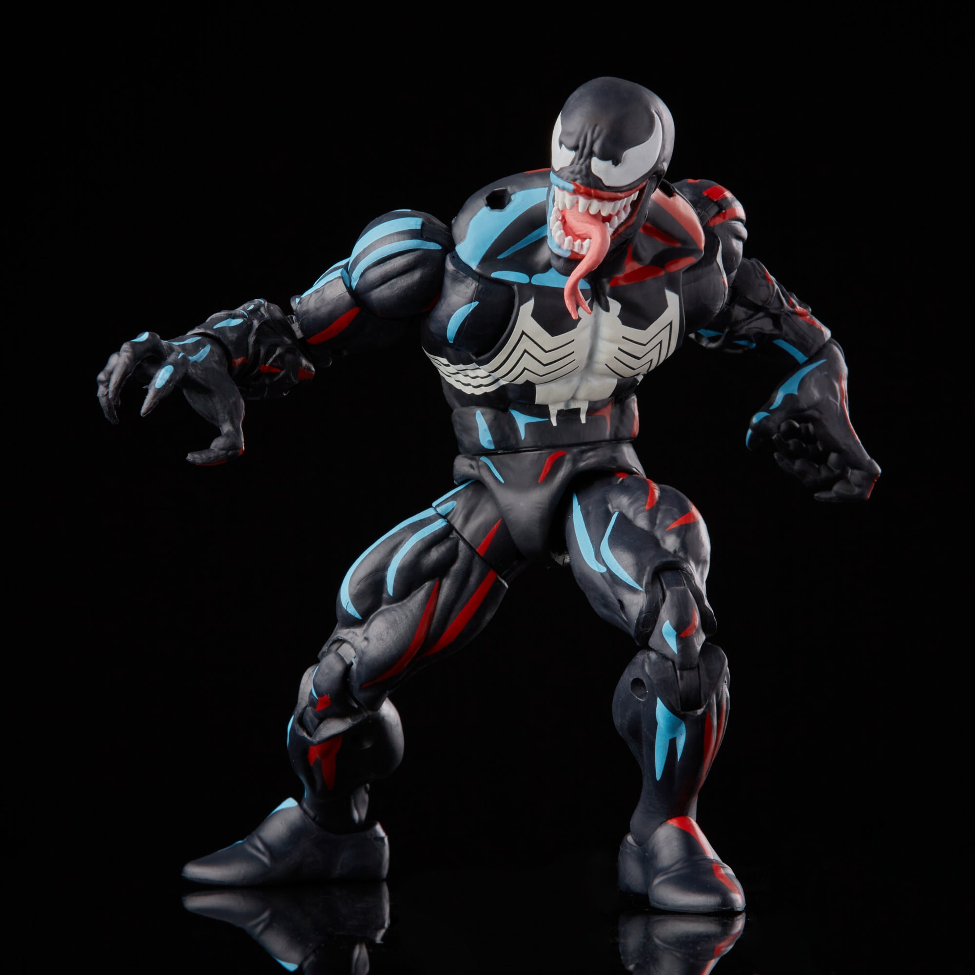Spider-Man Marvel Legends Retro Collection Venom Action Figure Gallery Image 5