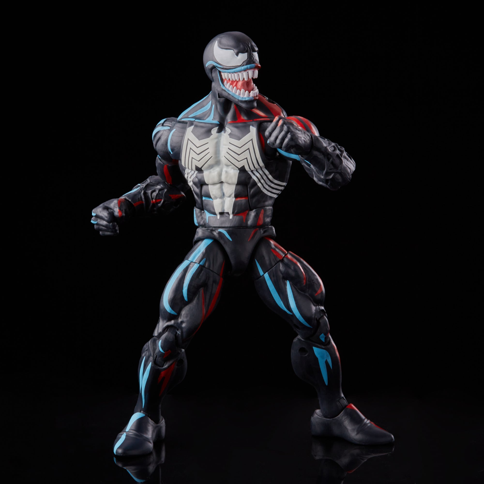 Spider-Man Marvel Legends Retro Collection Venom Action Figure Gallery Image 4