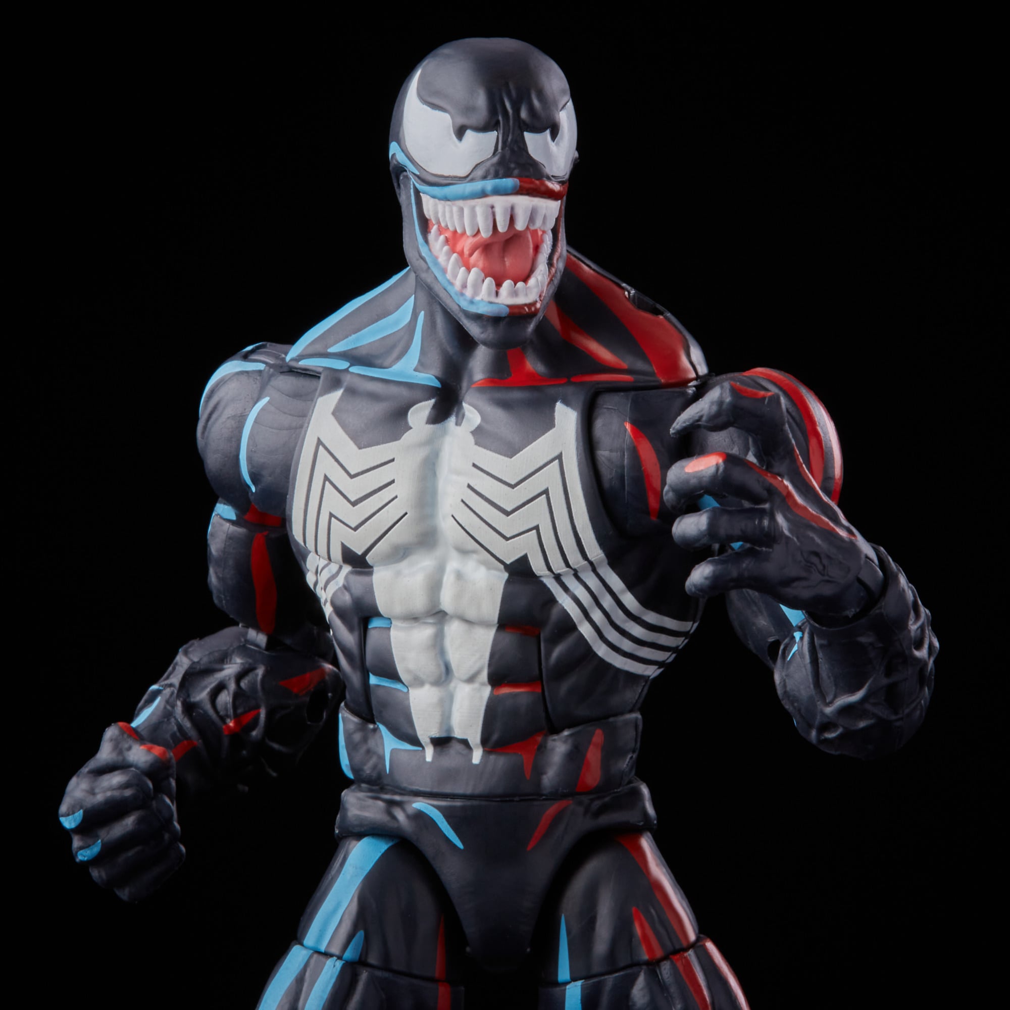 Spider-Man Marvel Legends Retro Collection Venom Action Figure Gallery Image 6