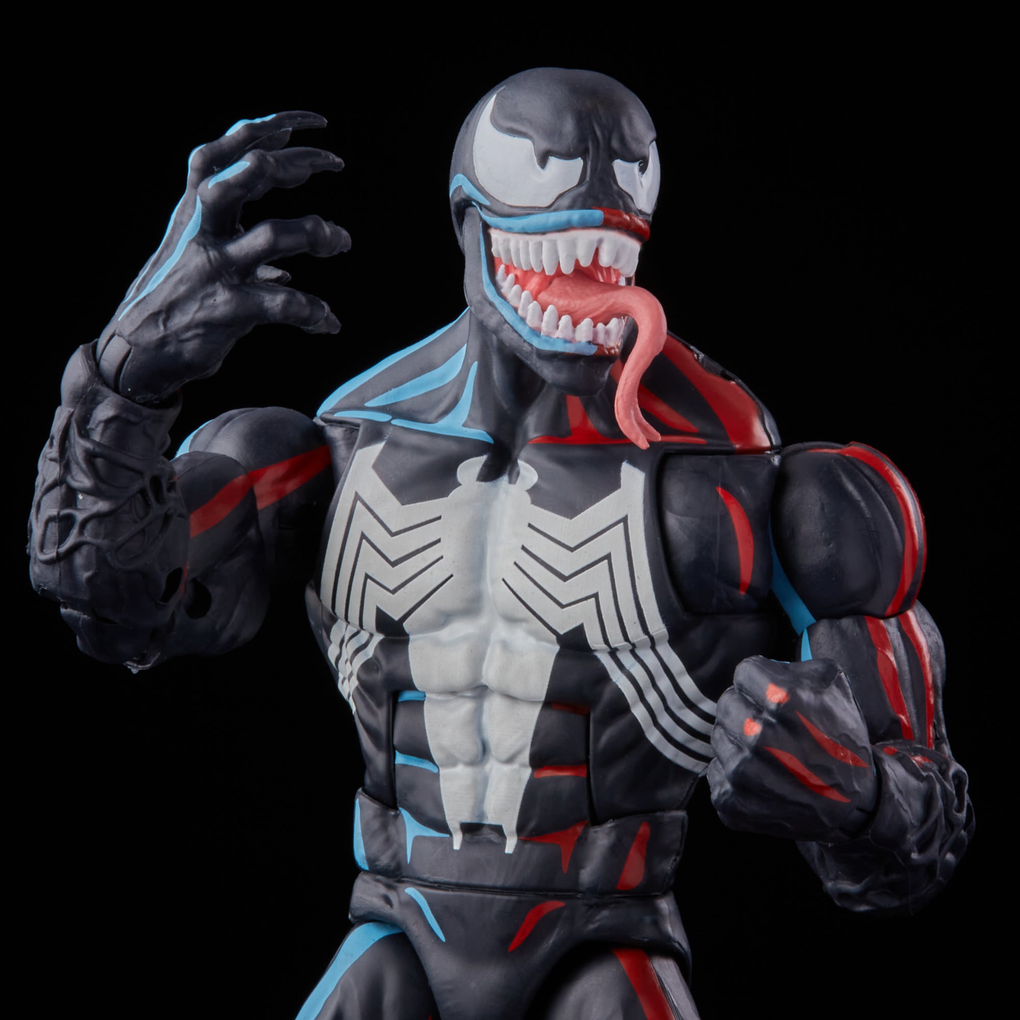 Spider-Man Marvel Legends Retro Collection Venom Action Figure Gallery Image 7
