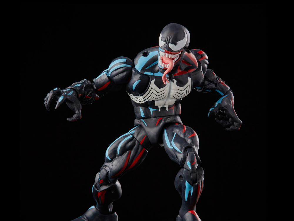 Spider-Man Marvel Legends Retro Collection Venom Action Figure Gallery Image 1