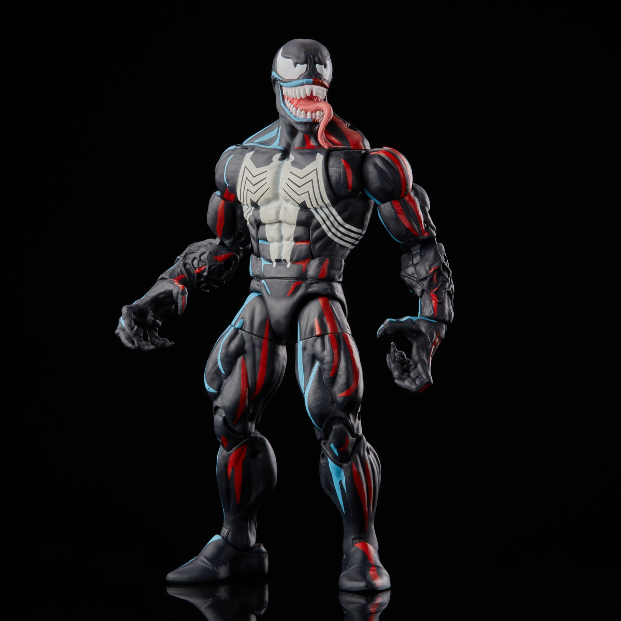 Spider-Man Marvel Legends Retro Collection Venom Action Figure Gallery Image 3