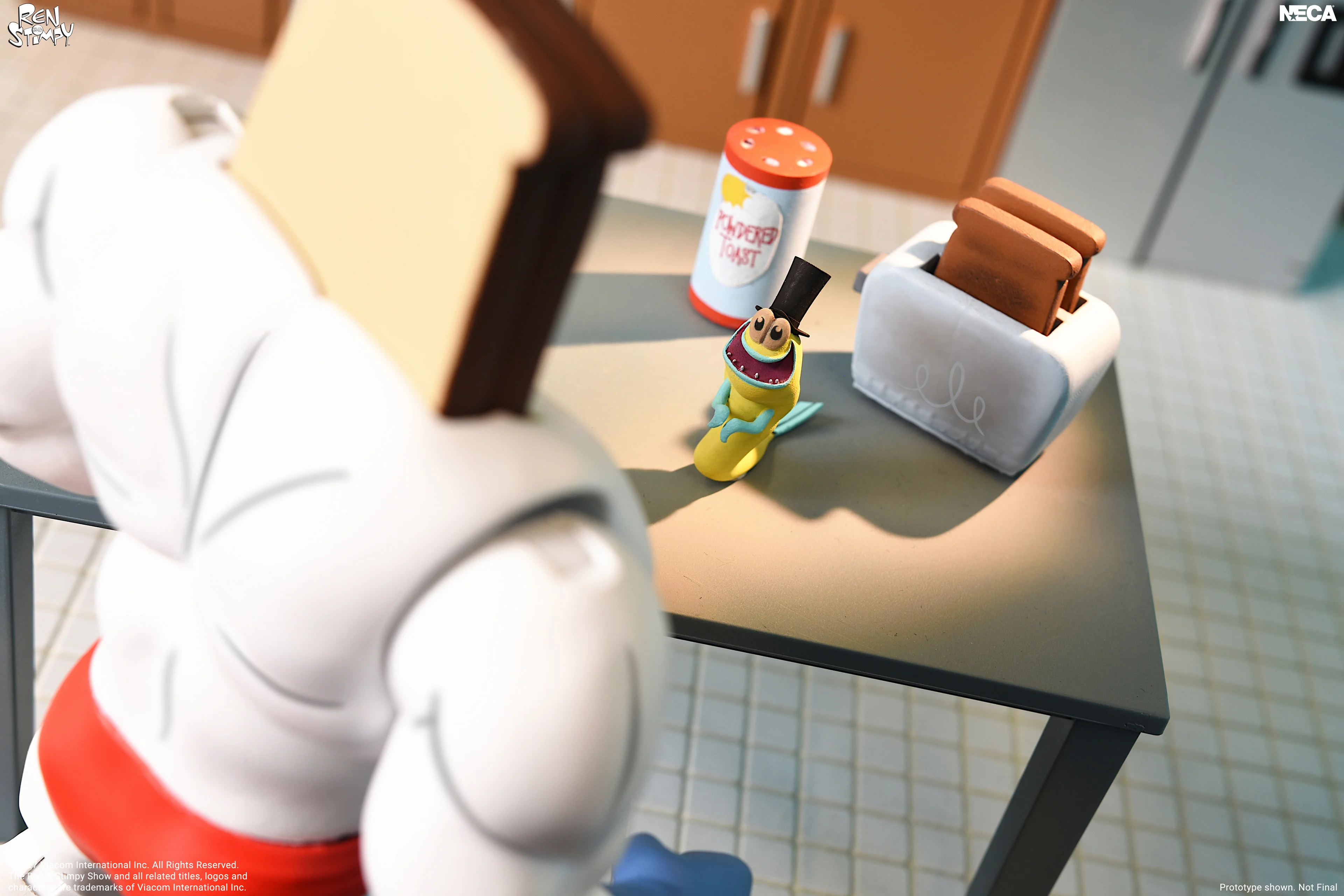 The Ren & Stimpy Show Ultimate Powdered Toast Man Action Figure Gallery Image 11