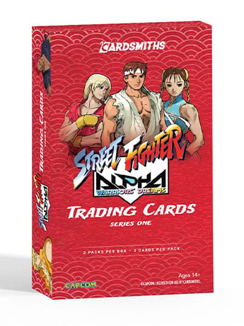 Street Fighter Alpha: Warriors' Dreams Case of 12 Trading Card Collector Boxes (24 Packs) Gallery Image 2
