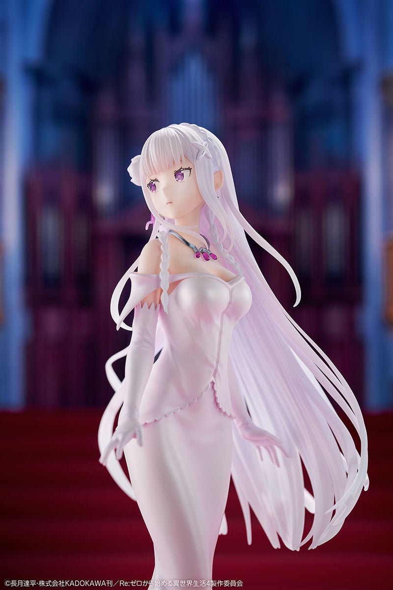 RE:Zero Starting Life in Another World Emilia (Wedding Dress Ver.) 1/7 Scale Figure Gallery Image 16