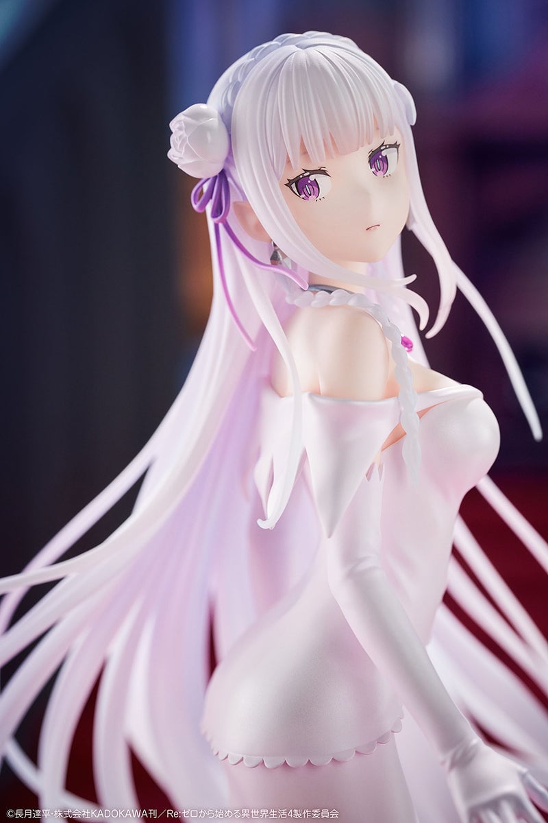 RE:Zero Starting Life in Another World Emilia (Wedding Dress Ver.) 1/7 Scale Figure Gallery Image 14