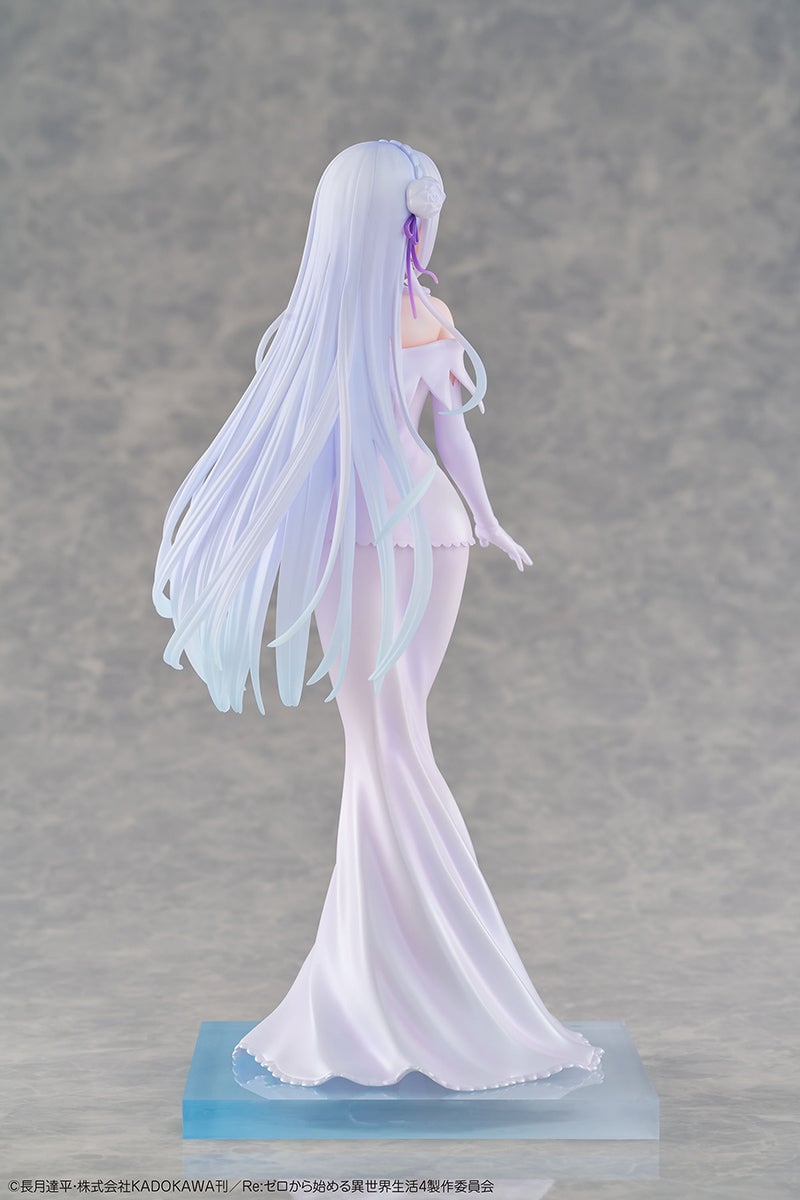 RE:Zero Starting Life in Another World Emilia (Wedding Dress Ver.) 1/7 Scale Figure Gallery Image 7