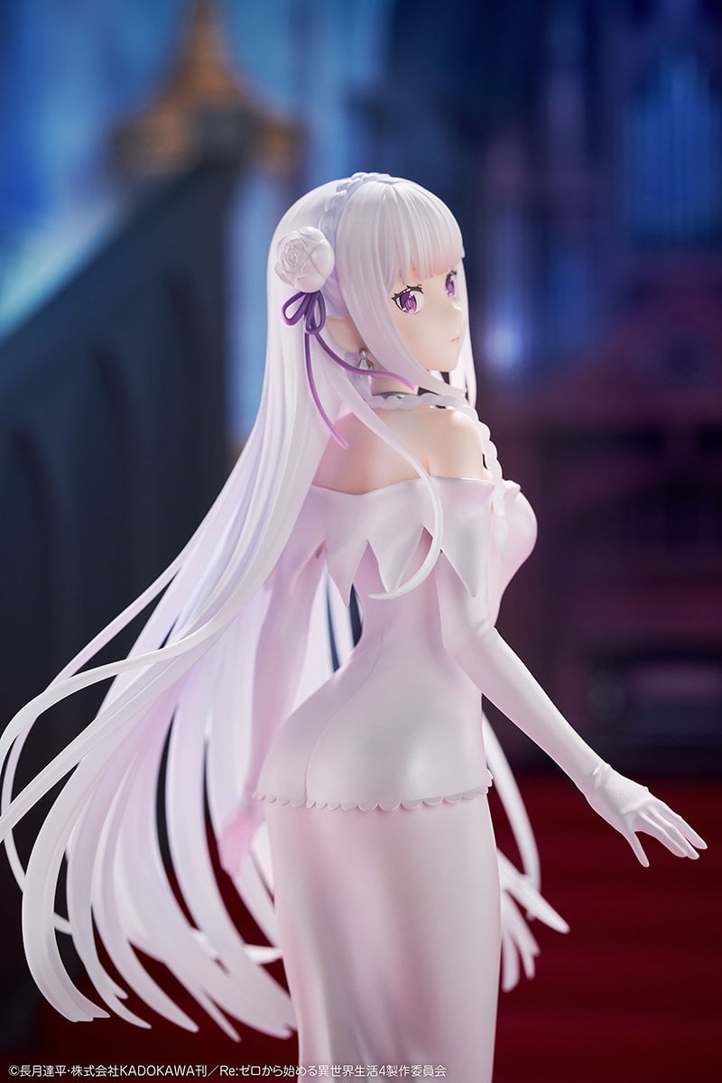 RE:Zero Starting Life in Another World Emilia (Wedding Dress Ver.) 1/7 Scale Figure Gallery Image 15